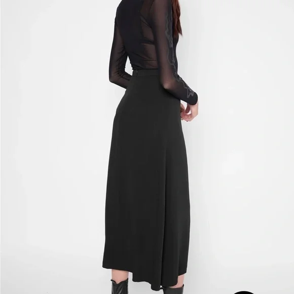 Mary Wyatt London Sofia O-Ring Split Skirt - Picture 4 of 4